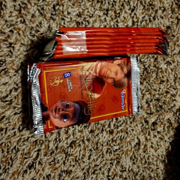 Pinocchio  inkworks trading card 8 card packs - x7 bundle pack #5 - Picture 1 of 1